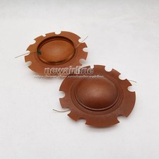 2x 2" inch 53mm Passive Radiator Speaker Auxiliary Booster Bass Vibration Plate