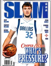 Cooper Flagg Mavericks 1st Pro Cover - 2025 SLAM Magazine #258 Newsstand