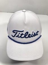 Titleist Golf Cap Hat Men Adjustable Snapback...