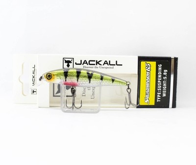 Jackall Squad Minnow 65SP Suspendieren Köder HL Perch (2249)