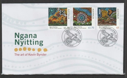Australia 2025: First Day Cover The art of Kevin Bynder. Gummed. Fine Used.