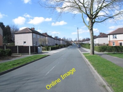 Foto 6x4 St Oswald Road - gesehen von der Gissing Road Ossett c2014