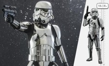 Stormtrooper  Chrome Version  Star Wars Sixth Scale Figure by Hot Toys