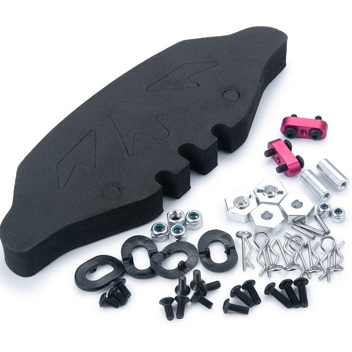 Alloy & CF Chassis Sakura D5S Frame Kit Remodel Belt Drive 1 /10 RWD Drift Car - Picture 8 of 26