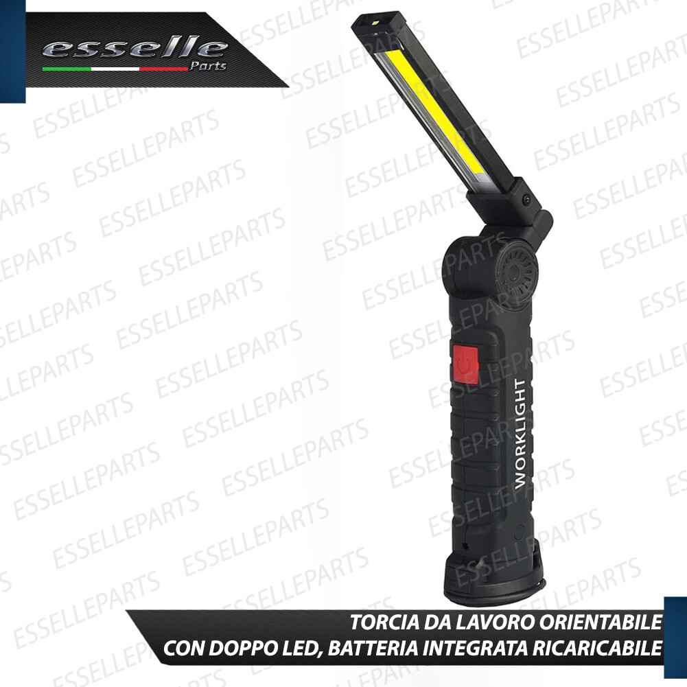 Lampada Torcia da Lavoro LED Ricaricabile per Dr Evo 3 Evo3 Magnetica - Miniatura 3