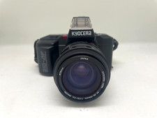 Yashica Kyocera 210-AF 35mm SLR  Lens AF35-105mm f/3.5-4.5  Data Back  Strap