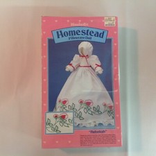 Vintage 1990 NOS WonderArt Homestead Pillowcase Doll Kit 9701 Rebekah Caron Int.