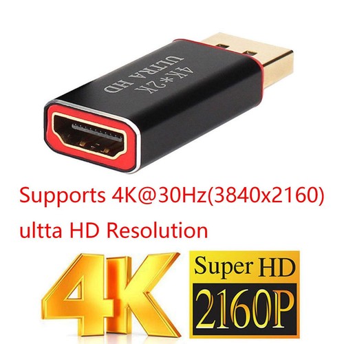 4K*2K DP Display Port To HDMI Adapter DisplayPort AV Converter For HDTV Monitor - Picture 10 of 16
