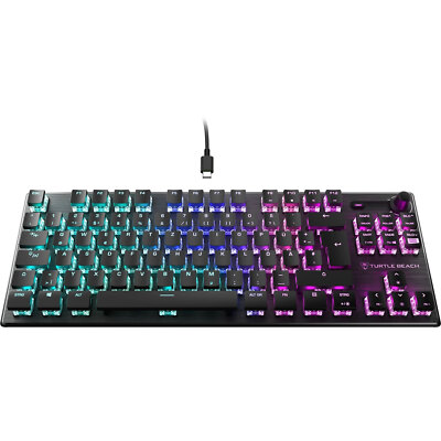 Turtle Beach Vulcan TKL Mechanische Gaming-Tastatur Schwarz DE-Layout linear