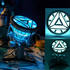 1:1 Iron Man Arc Reactor Cosplay Prop w/ LED Light Stark Figure Model Collection