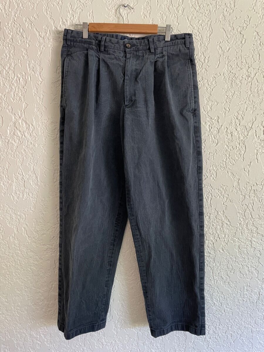 🔥 NOAH NYC® Double Pleat Military Cotton Herringbone Pants 🔥 NOAH NYC® Double Pleat Military Cotton Herringbone Pants