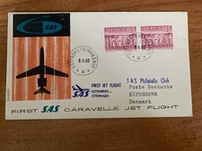 SAS First Jet Flight Caravelle Gothenburg - Copenhagen 1960 cover
