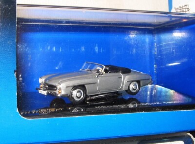 Ricko 38393 Mercedes-Benz 190SL Sports Car - Silver Top Down 1/87 (plastic) MIB