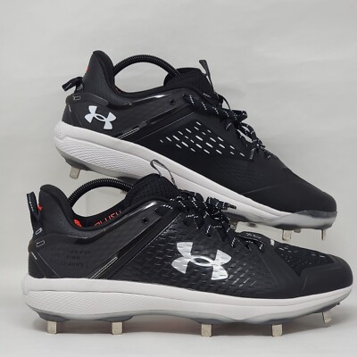 Under Armour Men\'s Yard Low MT Size 14 Baseball  Cleats 3025592-001 Black‎ New Under Armour Men main image 2