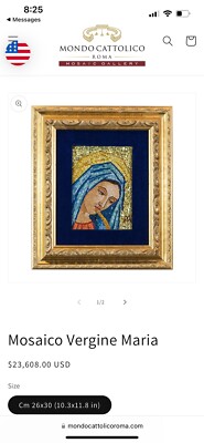 Mosaico Vergine Maria MONDO CATTOLICO