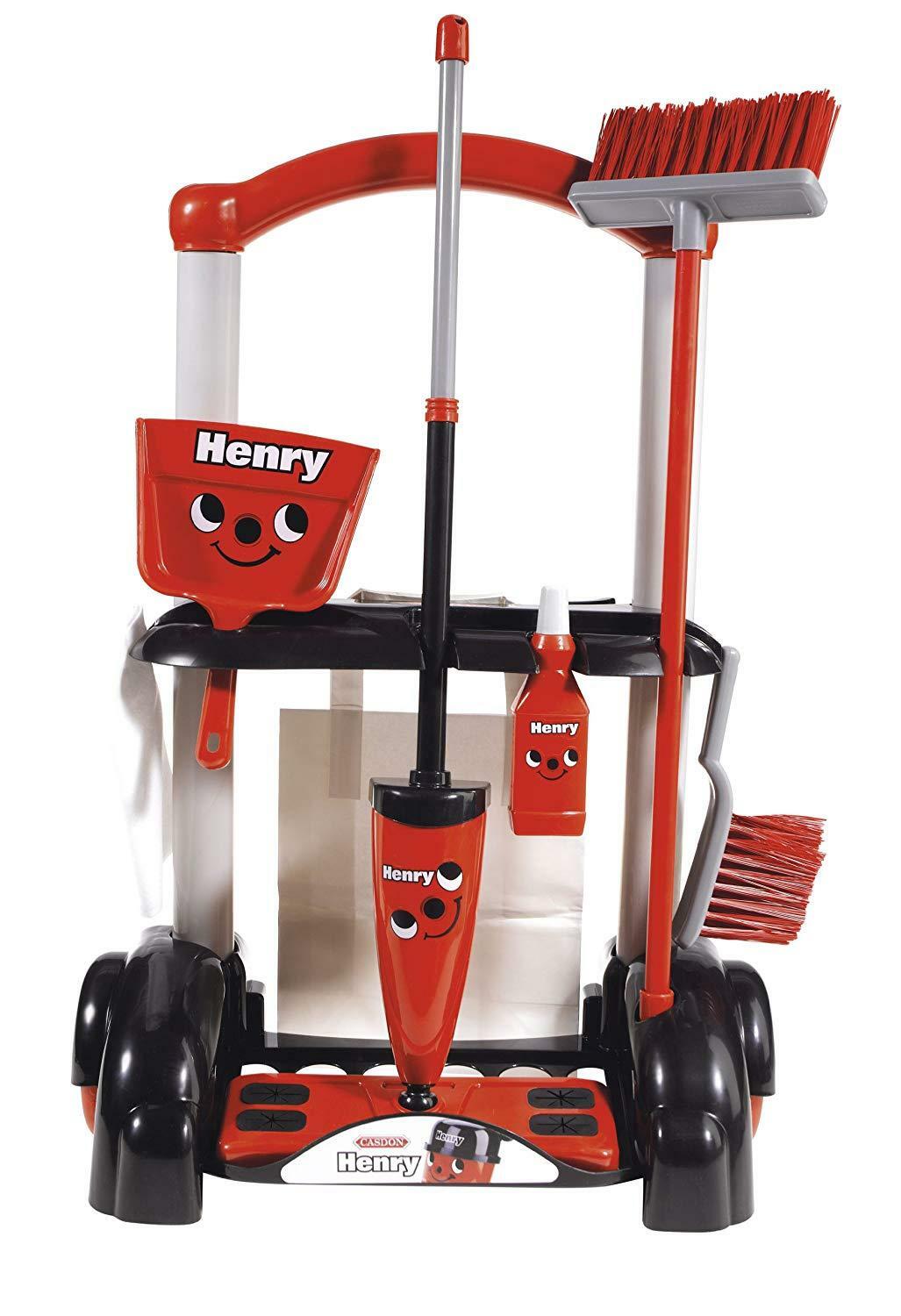 Henry Cleaning Trolley Vacuum Cleaner Hoover Casdon Kids Fun Role Play Toy UK | eBay