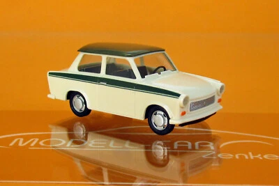 Busch MCZ 03-336 IFA Trabant P 601 beige/grün "Alltagsedition" 1:87 NEU Modell - Bild 1 von 4