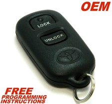 Oem Toyota 2 Button Panic Key Less Remote Entry Fob Transmitter Gq43vt14t Oem Toyota 2 Button Panic Key Less Remote Entry Fob Transmitter Gq43vt14t