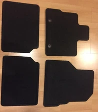 Jet Black Floor Mat Rug Ranac Part Number 84036688 Set Of 4, New, Truck