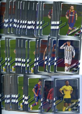 2020-21 Topps Chrome UEFA PICK YOUR CARD #1-100 for Base Set Vets, Rookie RC