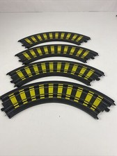 Lot of 4 Genuine Tyco Slot Car 9 R 1/4 Circle Race Tracks 2-B5877 2-B5831