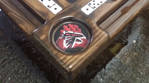 Atlanta Falcons Domino Table with your name by Domino Tables by Art - Picture 5 of 8