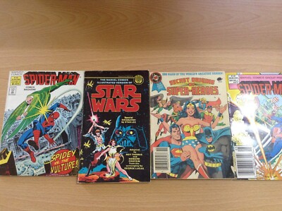 Marvel Comics Illustrated Version of Star Wars / Spider-Man Pocket Book