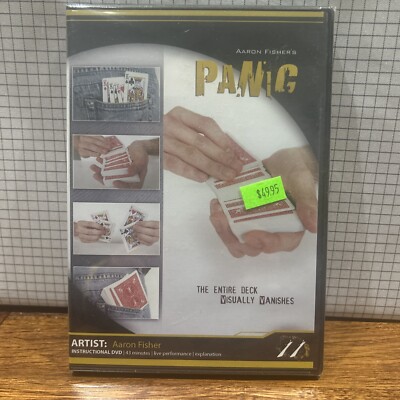 PANIC by Aaron Fisher and Theory 11 Magic DVD & GIMMICK - New Sealed (S4.0)