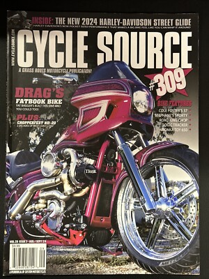 Cycle Source Magazine Issue 309 August September  2024 Drag s Fatbook Bike