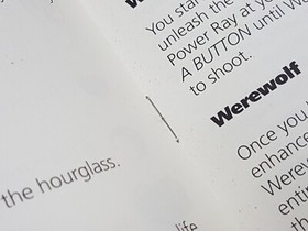 Werewolf The Last Warrior Authentic Original NES Nintendo Manual Only