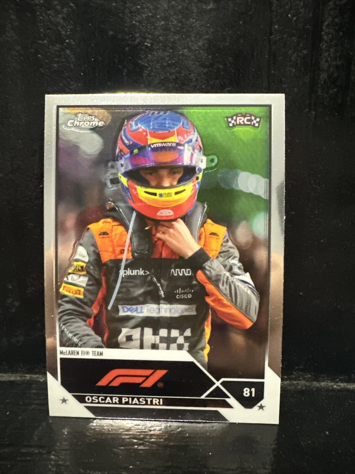 Oscar Piastri trading card