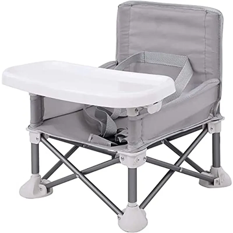 Portable Folding Kids Feeding Chair | Booster Seat for Dining Beach Travel Trip