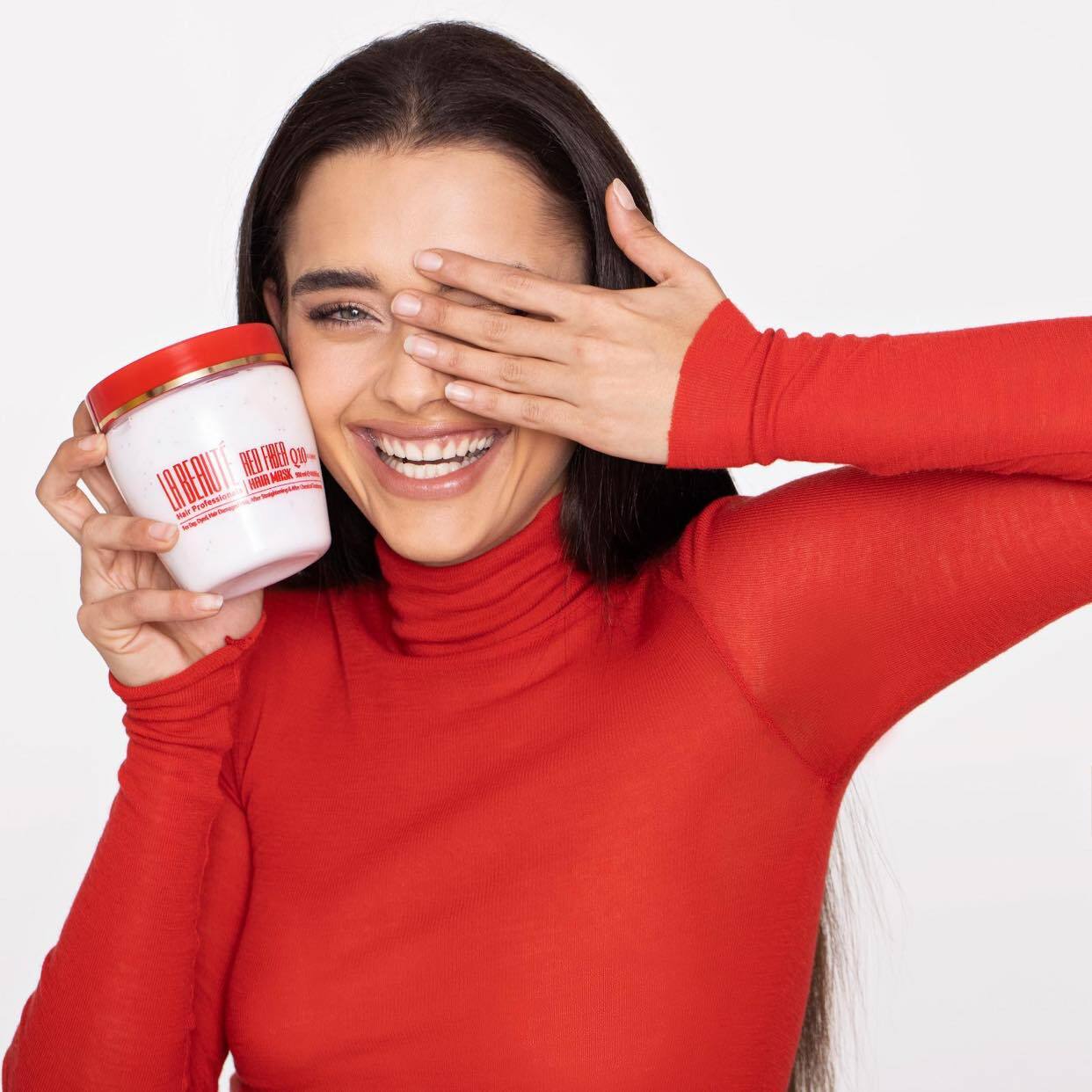 Masque Red Fiber Q10 réparateur pour cheveux secs et abîmés 500ml