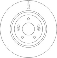 Bremsscheibe Hyundai P. I40 1.6-2.0 GDI 11-