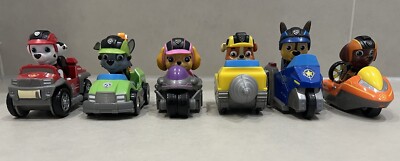 Paw Patrol Mission Paw Bundle 6 x Mini Vehicles & Figures Full Set