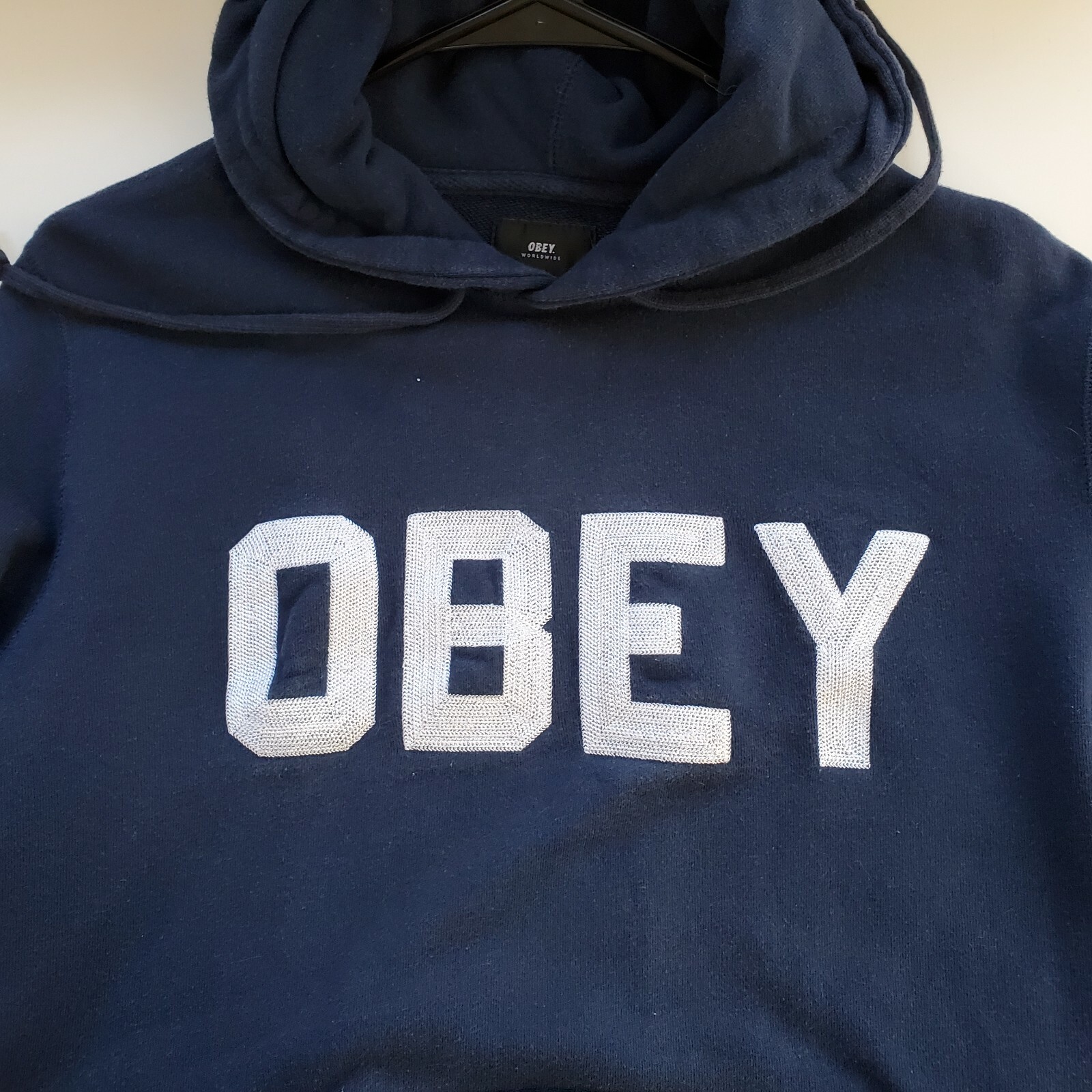 obey blue sweatshirt