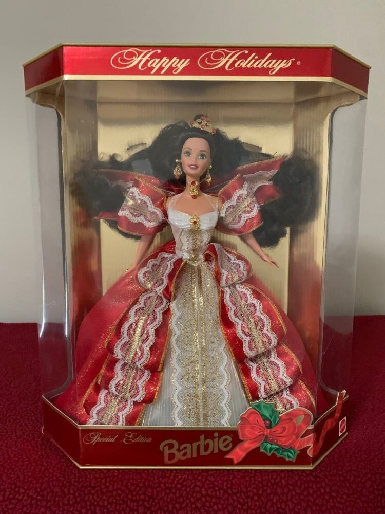 Holiday Barbie 2019 USA - TBE MIB - Vintage - Poupée Collection Avec Accessoires