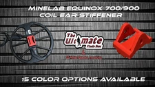 Minelab Equinox 900 11" coil ear stiffener 15 colors available 100% Infilled