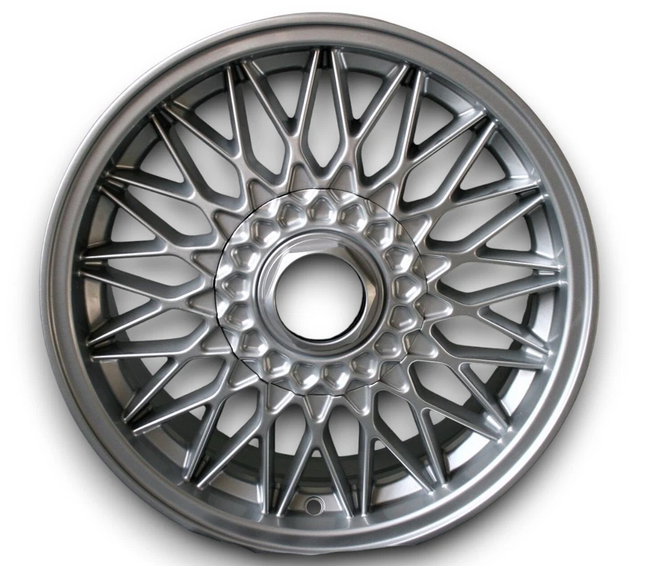 X Ruedas De Aleación Plateadas Para VW Jetta II 7x15 ET 24 - Imagen 2 de 3