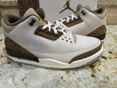 NIKE AIR JORDAN RETRO III 3 SIZE 13 MEN PALOMINO GOLD BROWN