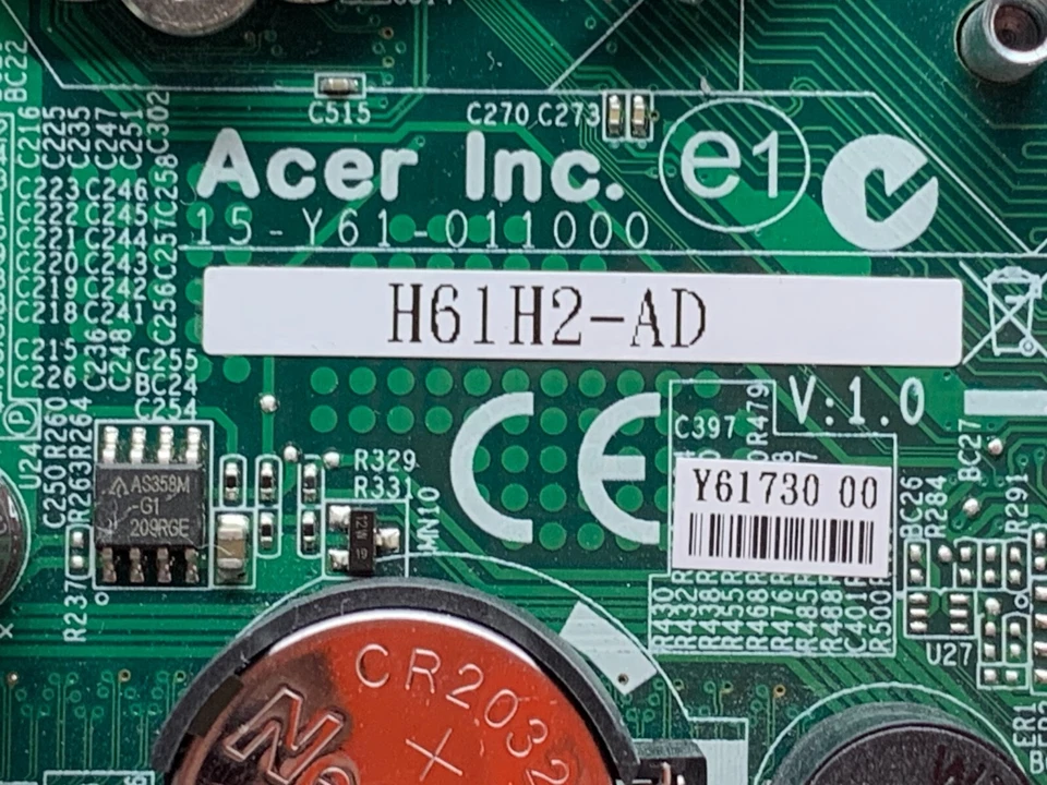 Acer H61H2-AD Motherboard H61 LGA1155 8GB DDR3 DTX Celeron G540 2.50GHz - Image 4 of 4