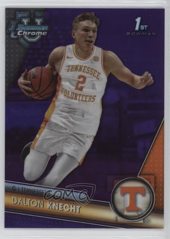 2023-24 Bowman U Chrome Purple Refractor 58/399 Dalton Knecht #48 1e0