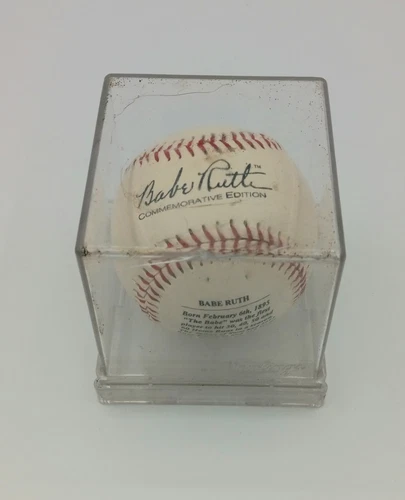 Commemorative Babe Ruth Facsimilie Autographed Baseball 100th Anniversary