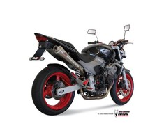 Mivv Scarico per HONDA HORNET 600 2003 > 2006 X-cone ST. STEEL ORIGINAL