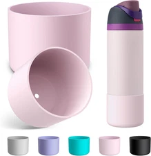 2PCS Silicone Water Bottle Boot for Owala 24Oz 32Oz 40Oz, Anti-Slip Protective S
