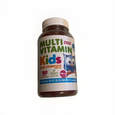 Dr. Moritz Multi Vitamin Gummies Kids Daily Complete Formula 180 Ct Exp 12/26