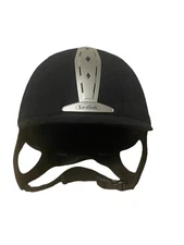 Kavalkade Horse Riding Equestrian Helmet Size 6 3/4 (55)-Black EN 1384