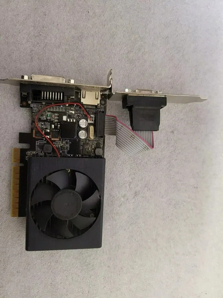 PNY NVIDIA GeForce GT 710 2GB DDR3 Video Graphics Card GPU VCGGT7102XPB | Tested - Image 3 of 4