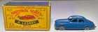 Matchbox Lesney #65 Blue Jaguar Sedan With Box