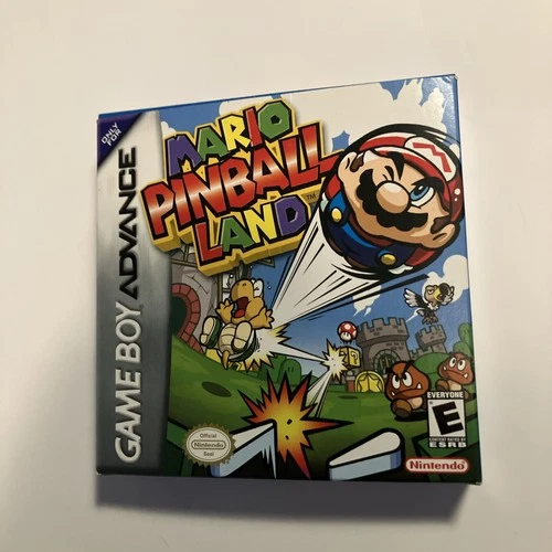 Mario Pinball Land (Nintendo Game Boy Advance, 2004, GBA) CIB Retro Video Game